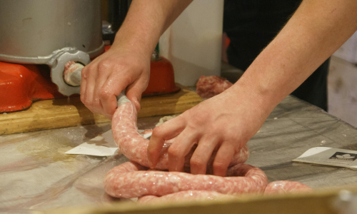 Northwestern Wayne FFA chapter holding its annual sausage fundraiser