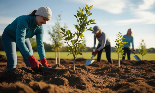Earth Day tree planting session happening tonight in Holmes County